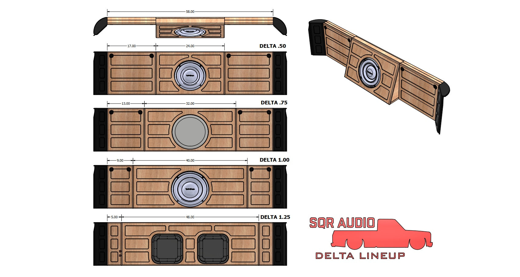 The Delta Subwoofer Solution