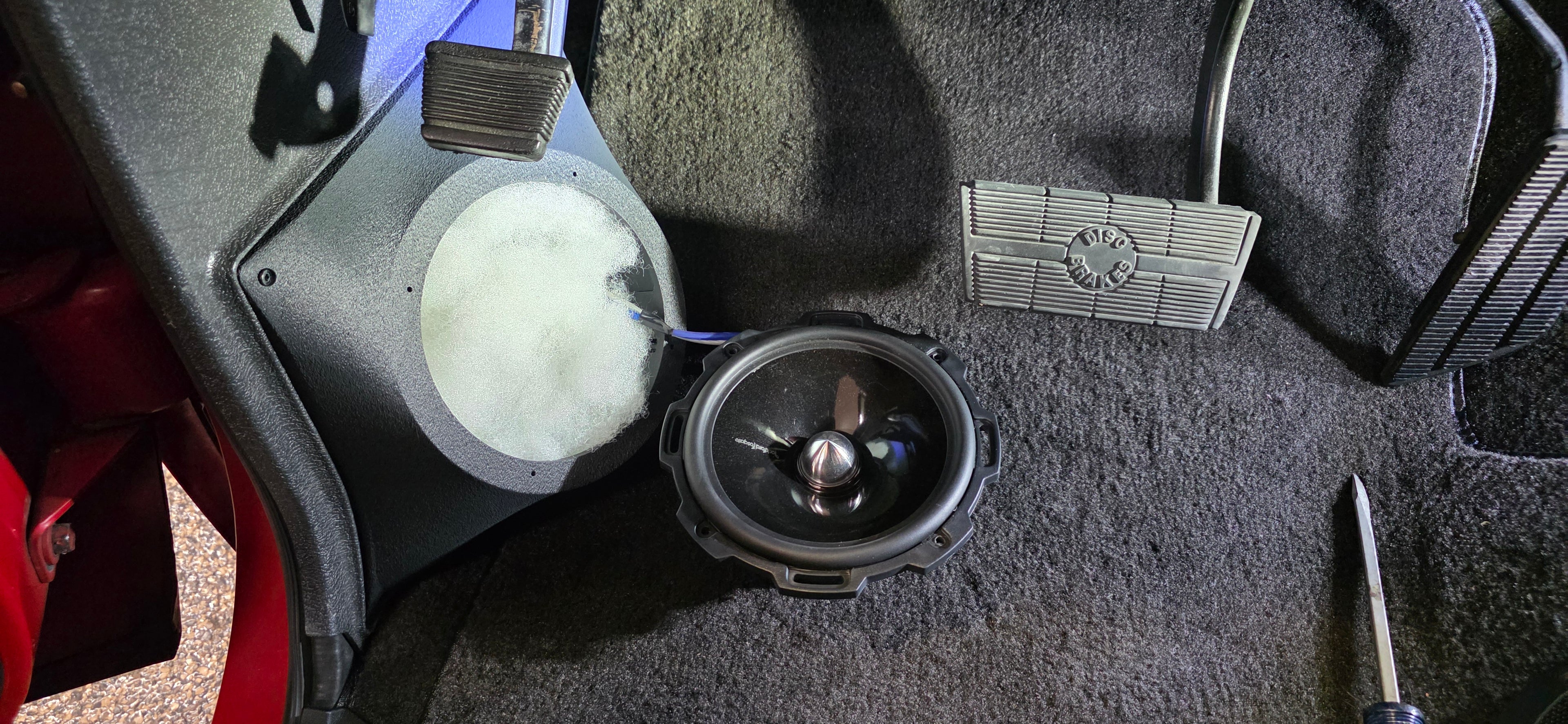 73-87(91) Alpha Series - 6.5" Kick Panel Speaker Pods
