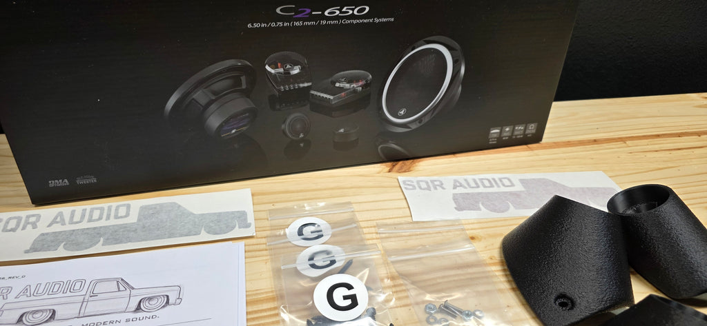 73-87(91) Gamma Series - A-Pillar Tweeter Pods