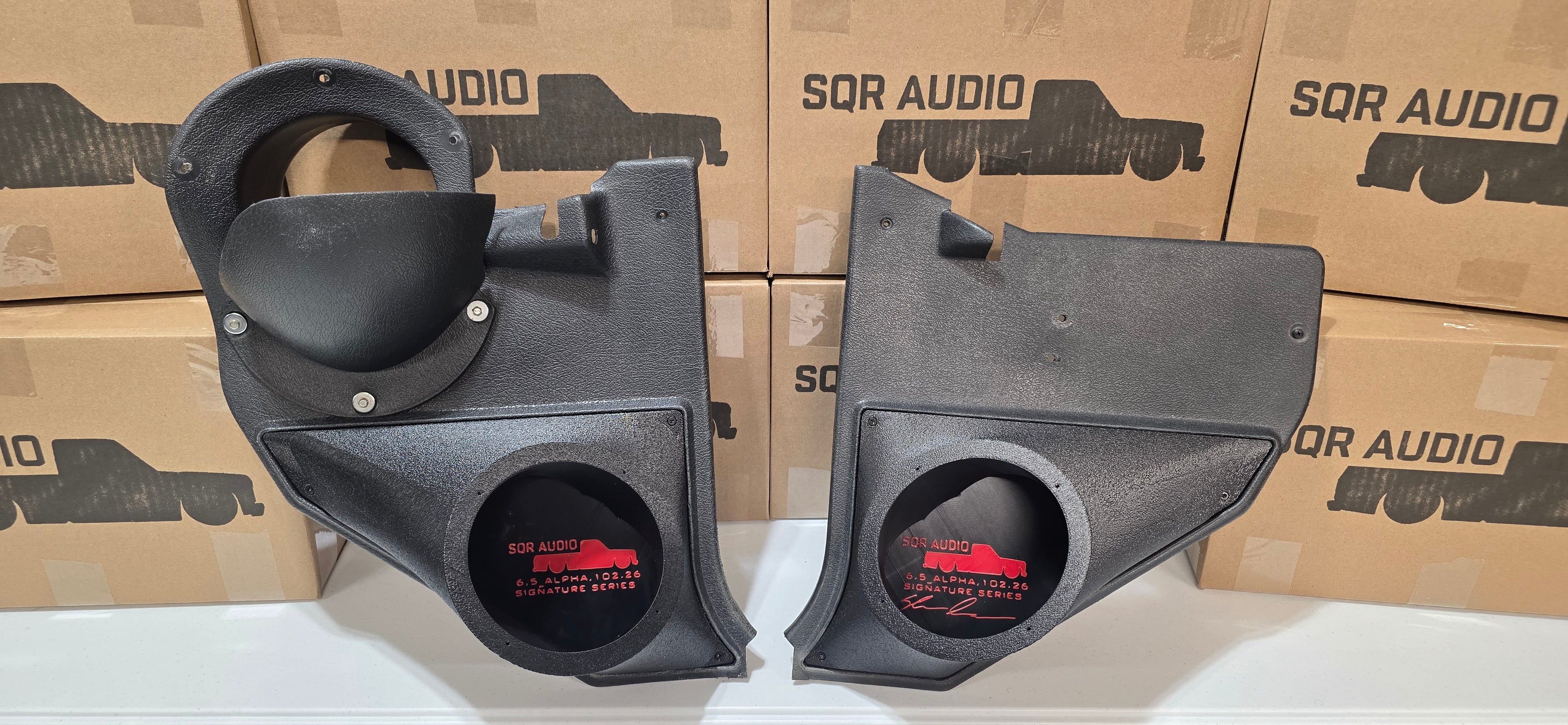 73-87(91) Alpha Series - 6.5" Kick Panel Speaker Pods