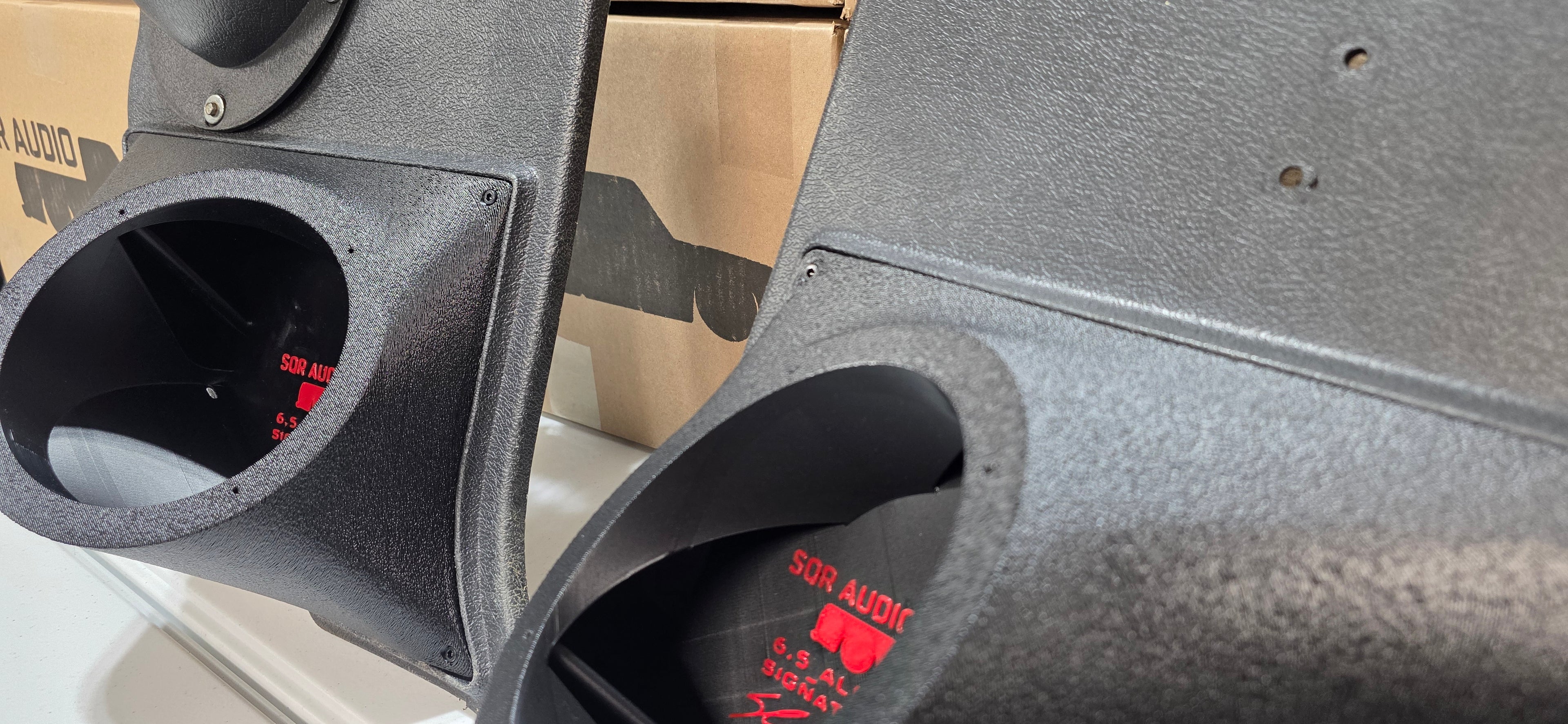 73-87(91) Alpha Series - 6.5" Kick Panel Speaker Pods