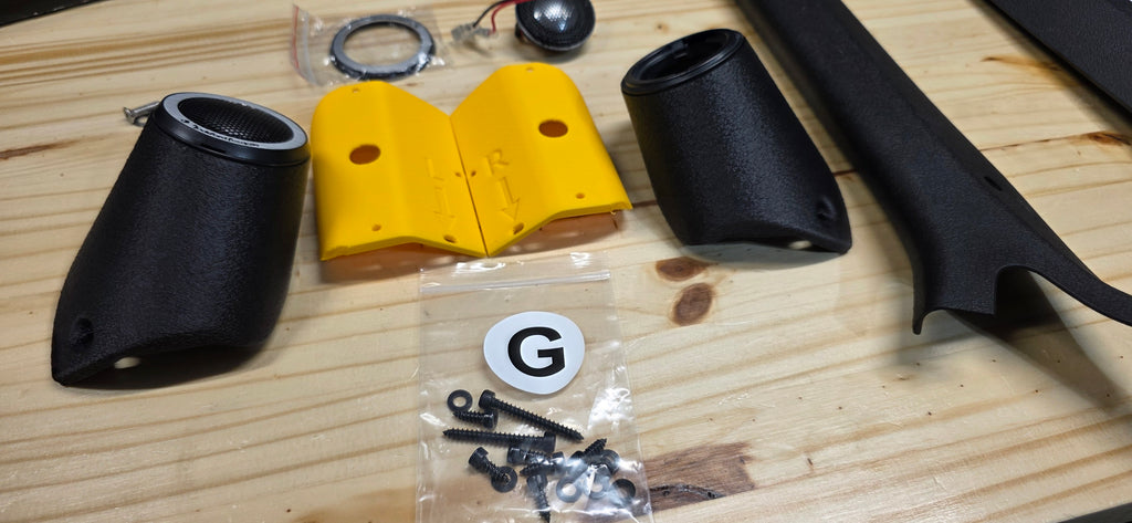 73-87(91) Gamma Series - A-Pillar Tweeter Pods