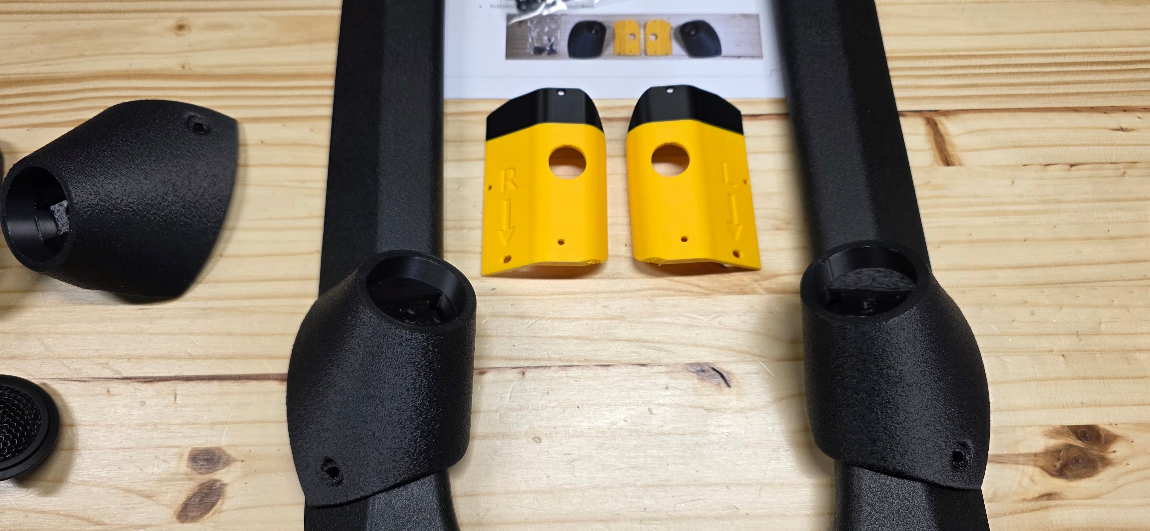73-87(91) Gamma Series - A-Pillar Tweeter Pods