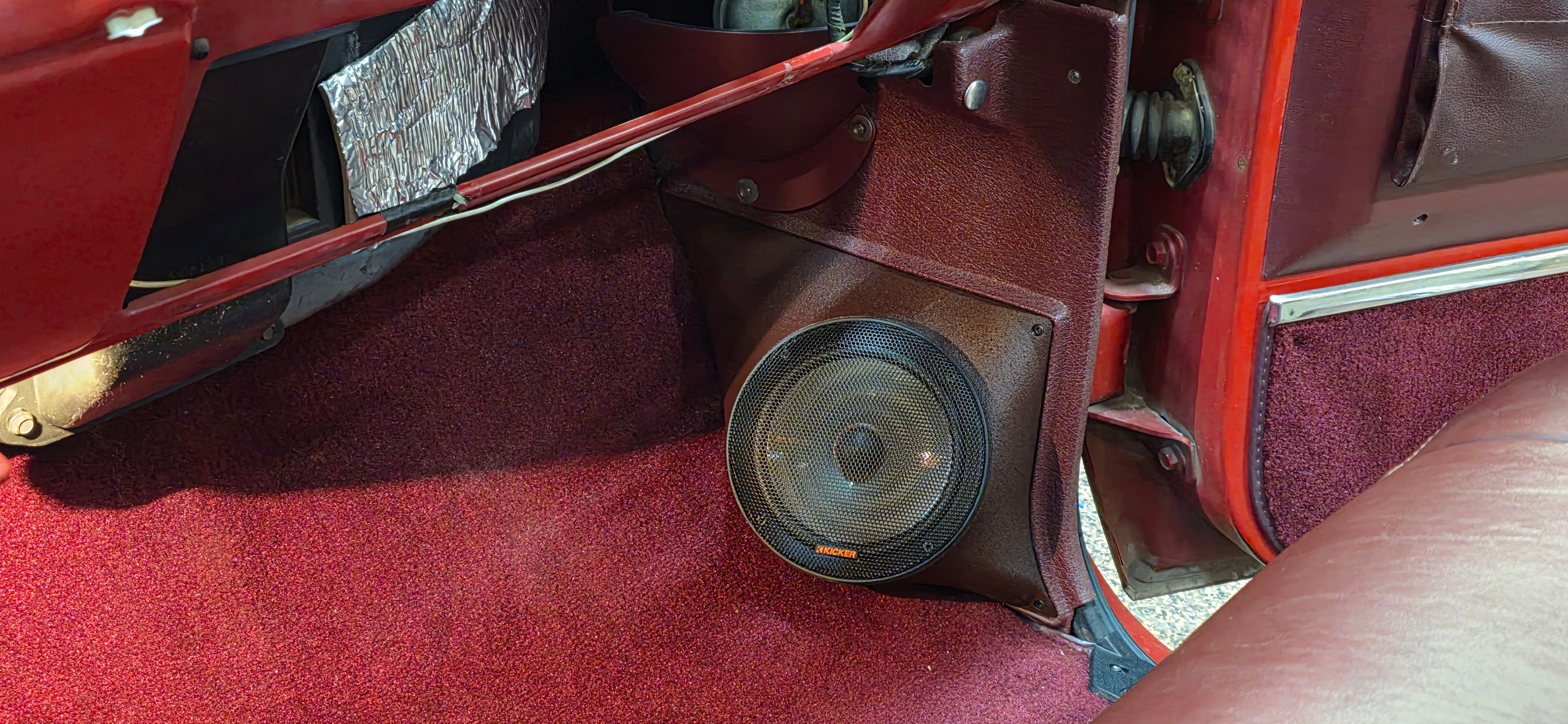 73-87(91) Alpha Series - 6.5" Kick Panel Speaker Pods