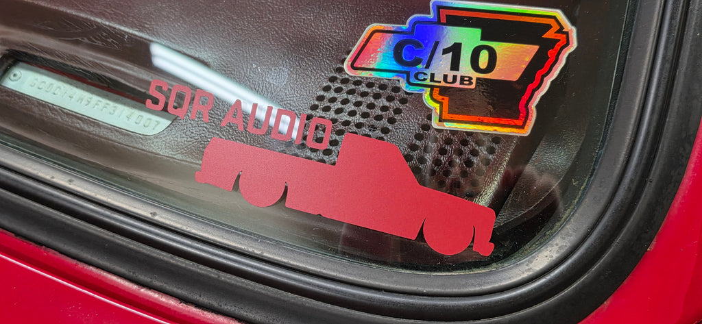 SQR Audio Official Brand Decal