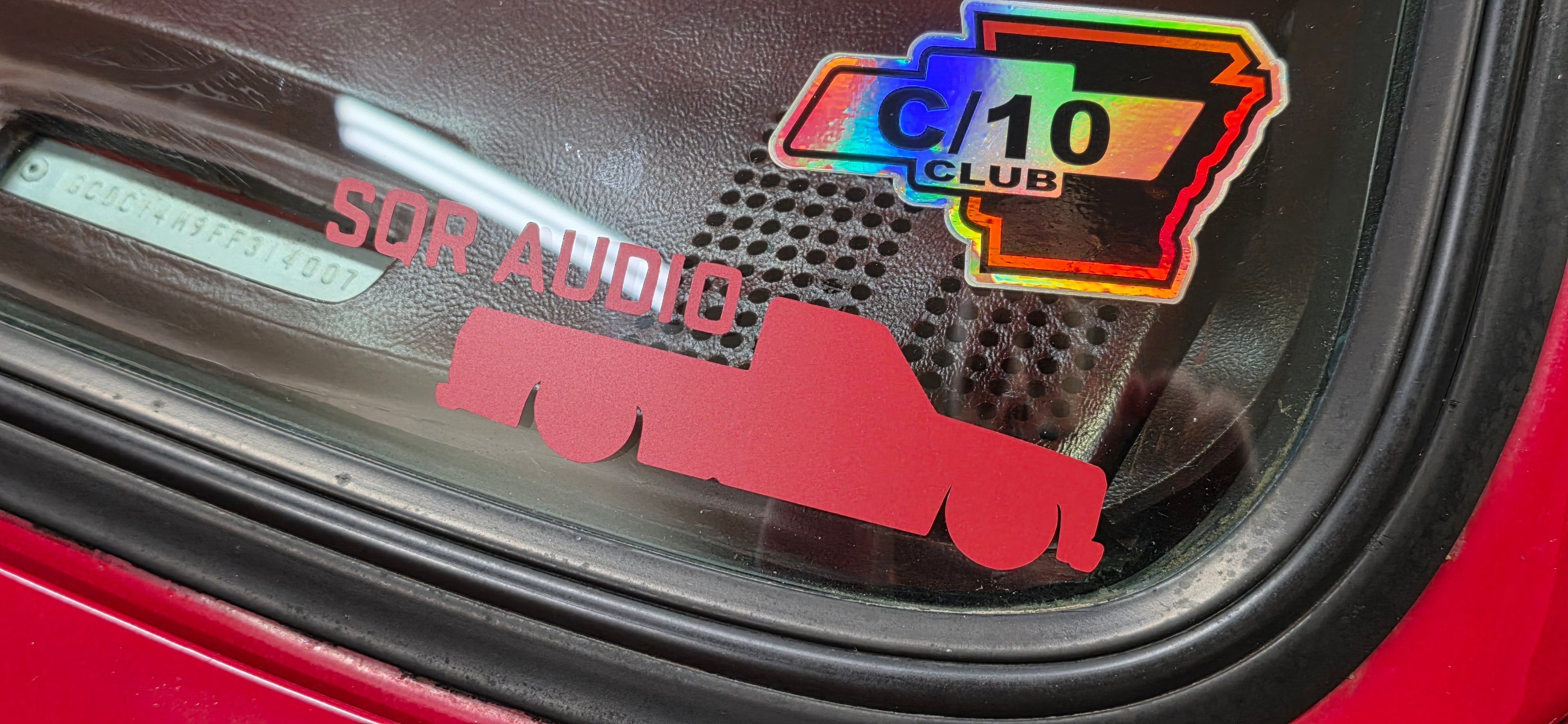 SQR Audio Official Brand Decal