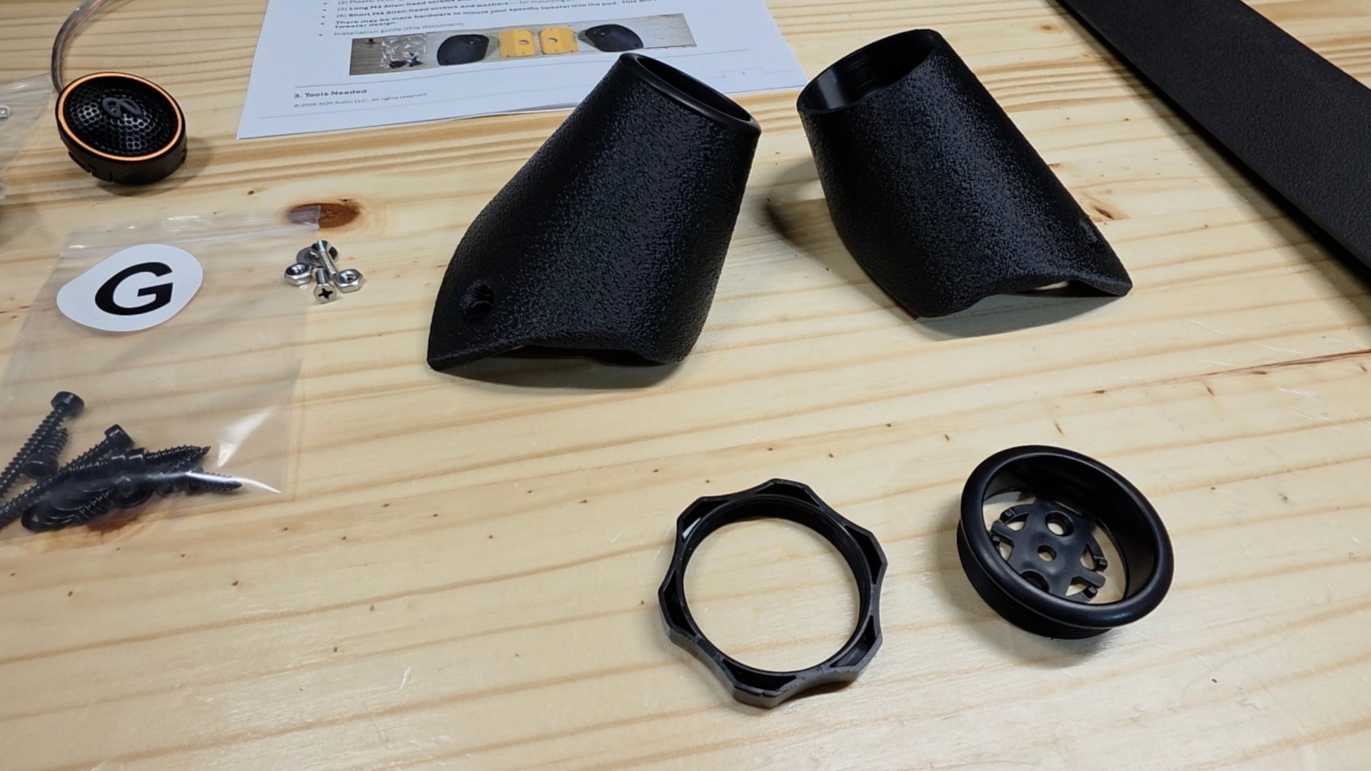 73-87(91) Gamma Series - A-Pillar Tweeter Pods