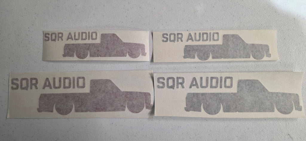 SQR Audio Official Brand Decal