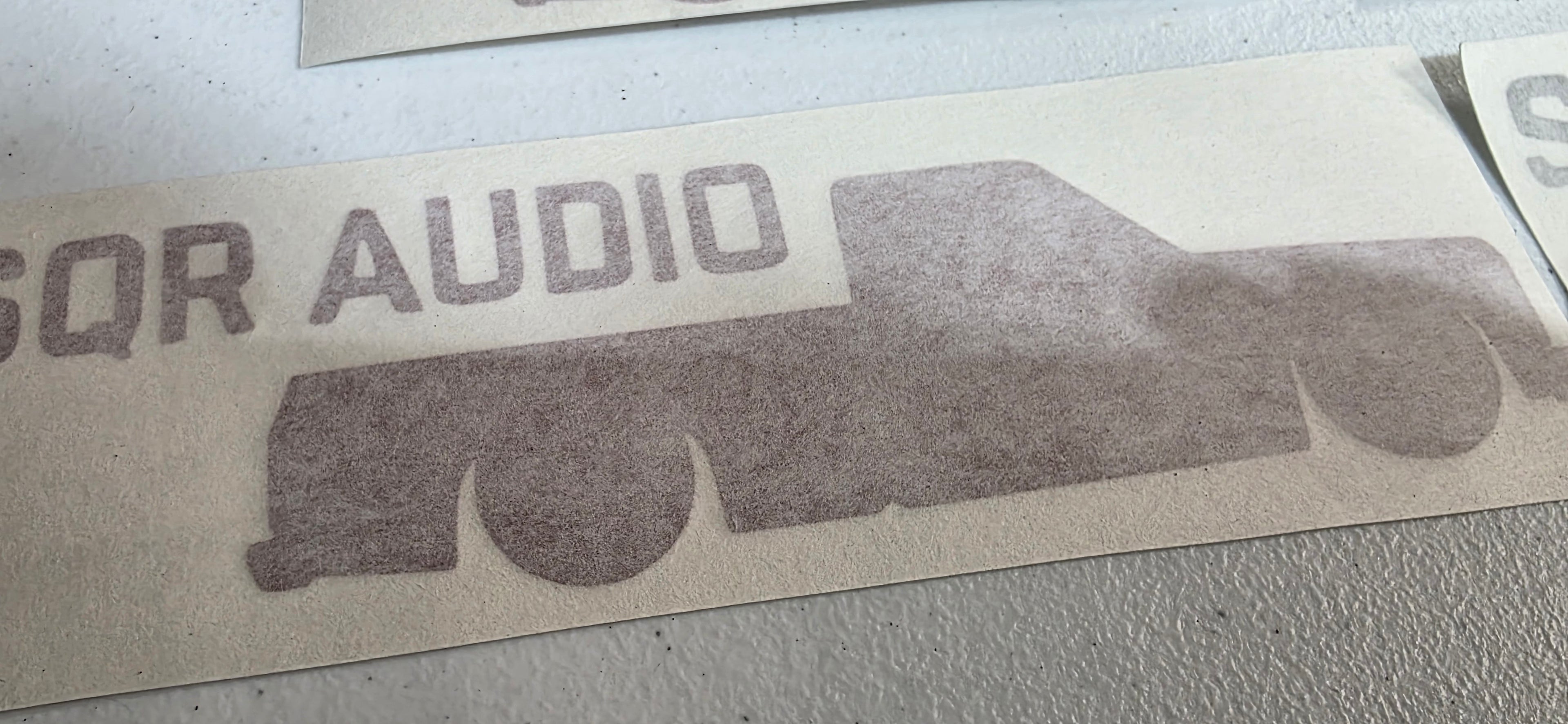 SQR Audio Official Brand Decal
