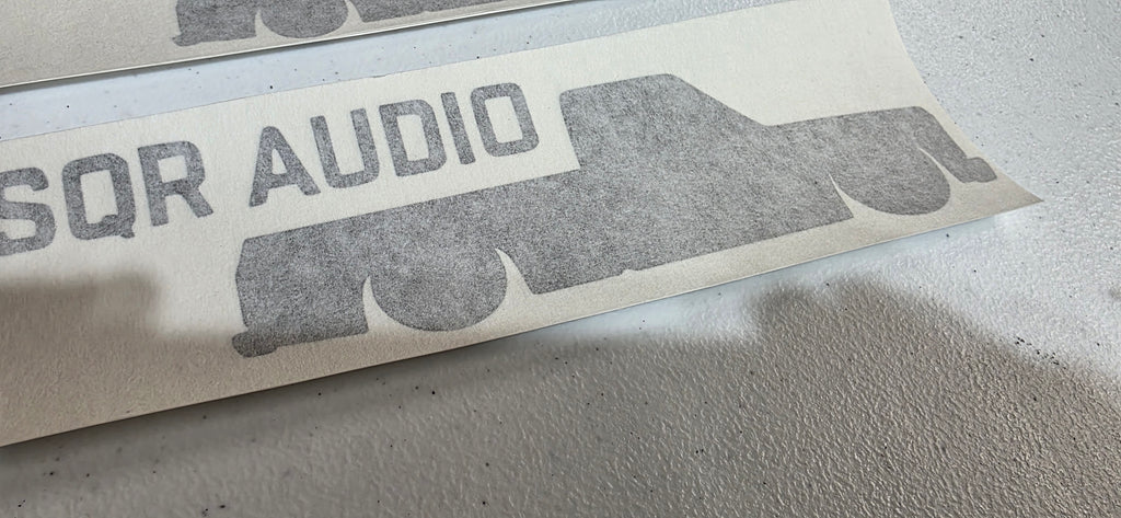 SQR Audio Official Brand Decal