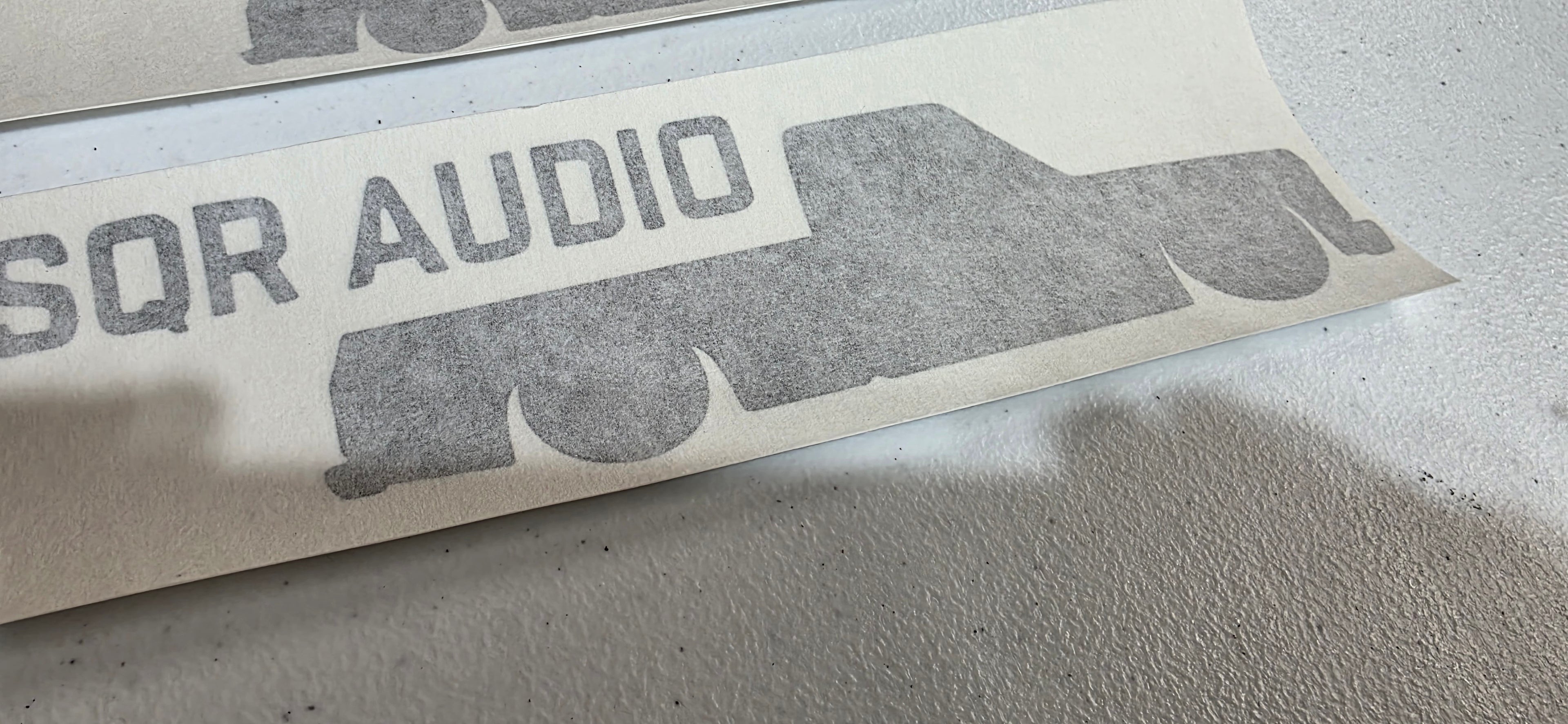 SQR Audio Official Brand Decal