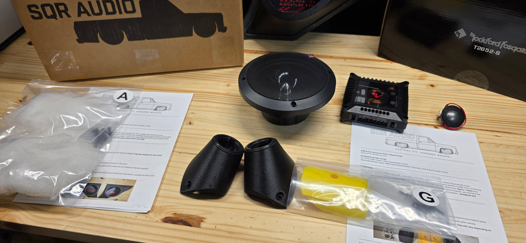 SQR Audio Omega Full Solution – Rockford Single 10 Package