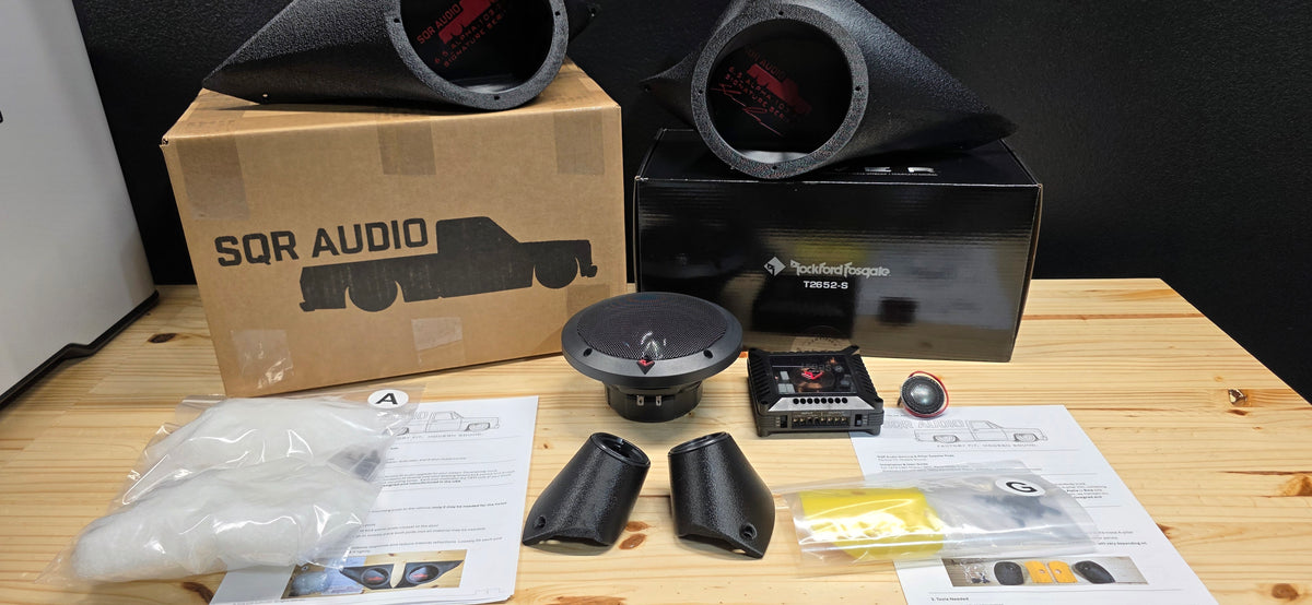 SQR Audio Omega Full Solution – Rockford Single 10 Package
