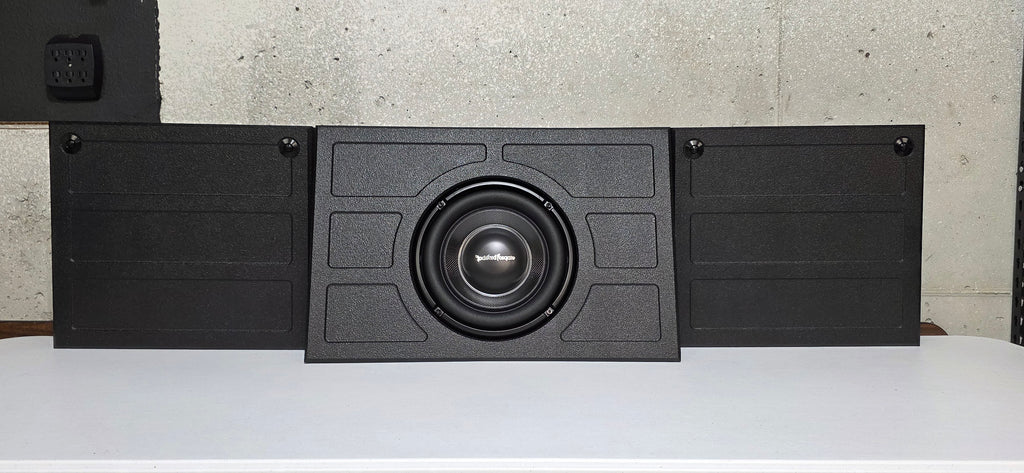 SQR Audio Delta Series - Behind-the-Seat Subwoofer Enclosure