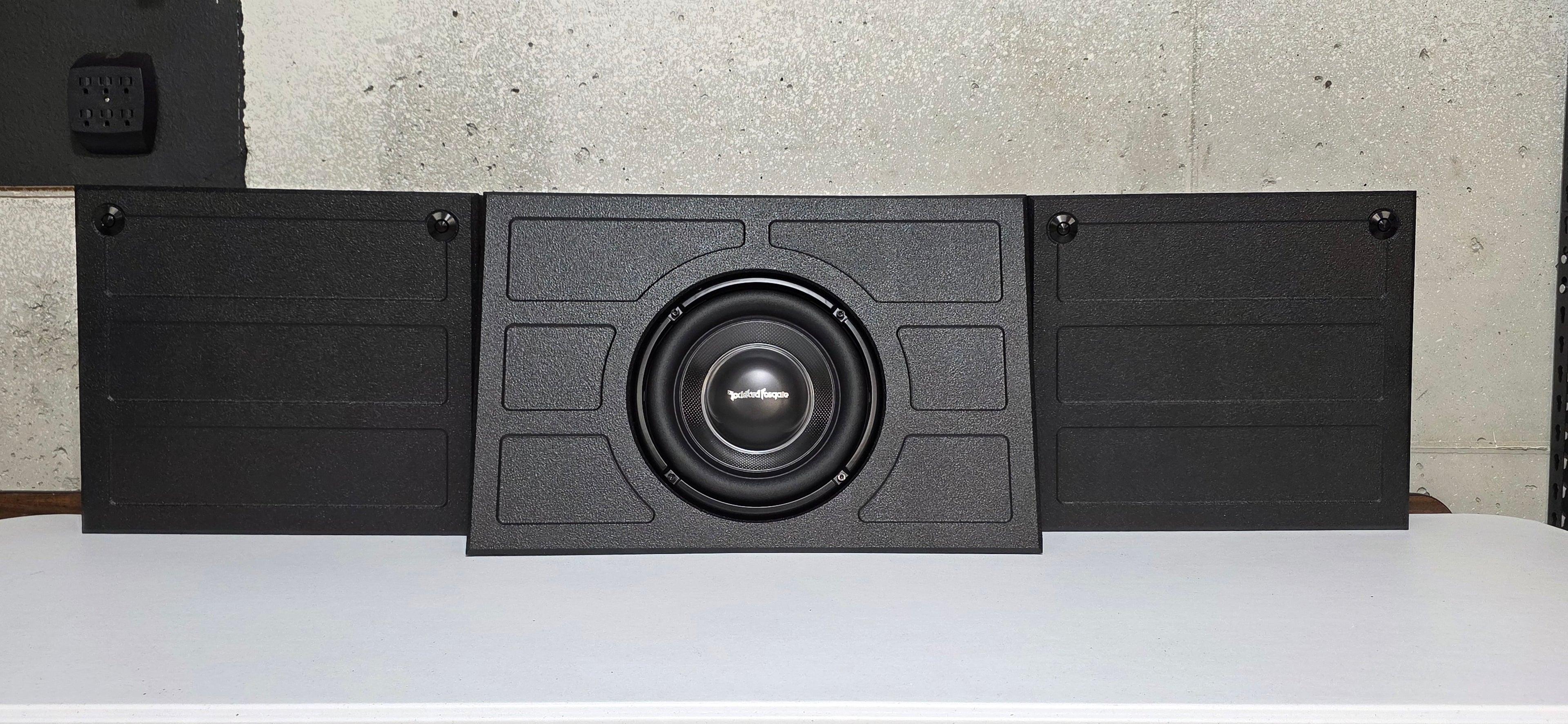 SQR Audio Delta Series - Behind-the-Seat Subwoofer Enclosure