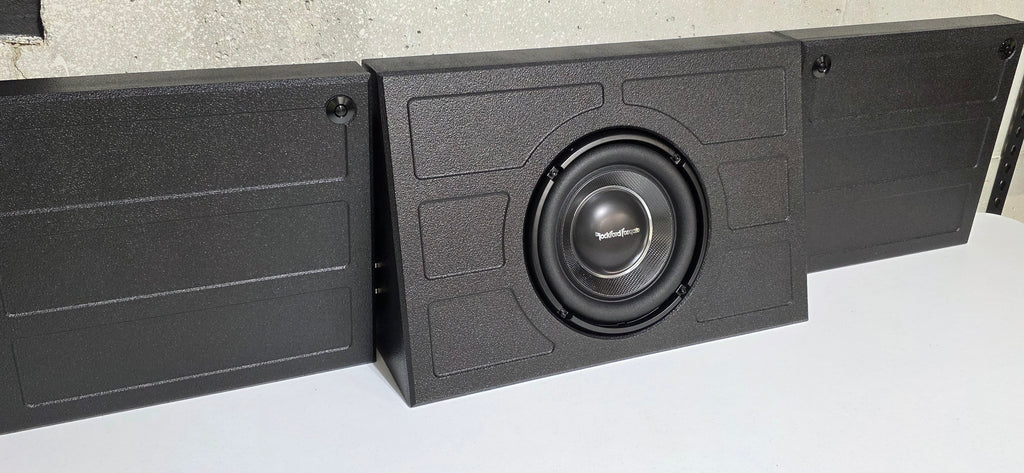SQR Audio Delta Series - Behind-the-Seat Subwoofer Enclosure