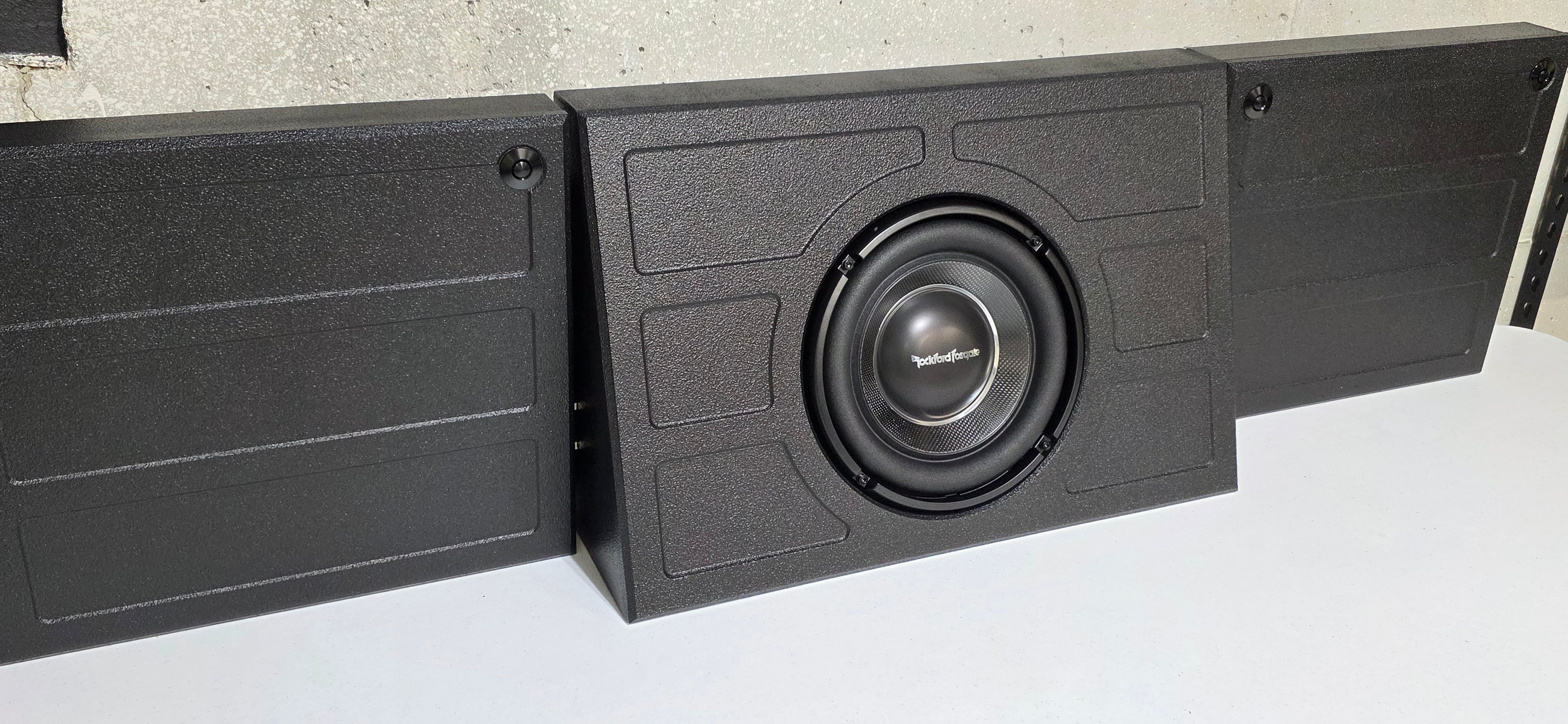 SQR Audio Delta Series - Behind-the-Seat Subwoofer Enclosure