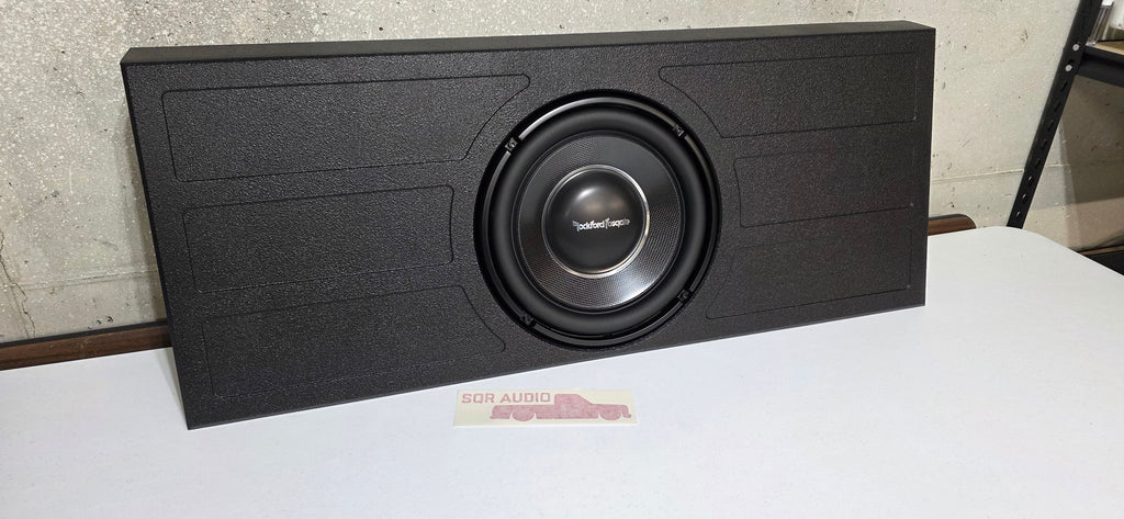 SQR Audio Delta Series - Behind-the-Seat Subwoofer Enclosure