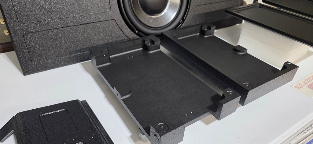 SQR Audio Delta Series - Behind-the-Seat Subwoofer Enclosure