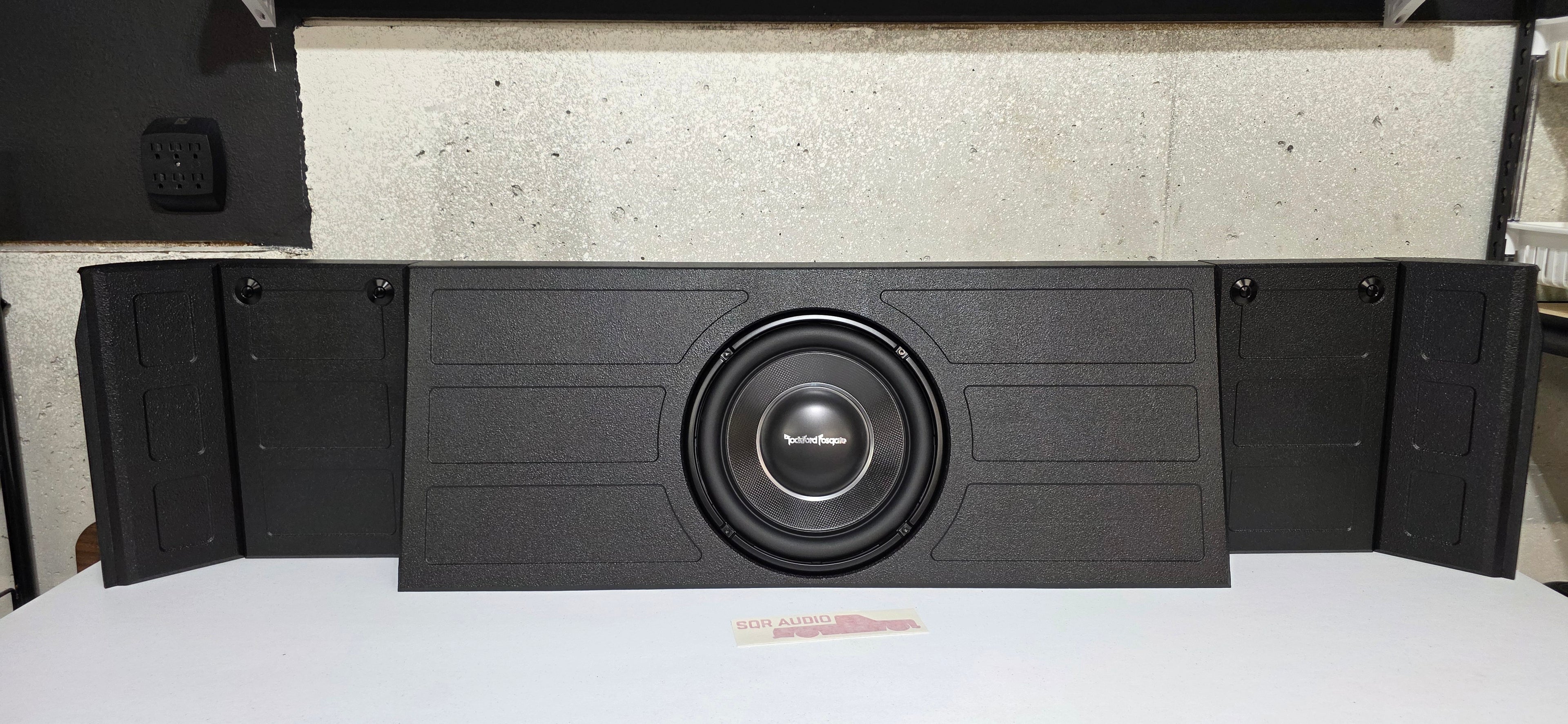 SQR Audio Delta Series - Behind-the-Seat Subwoofer Enclosure