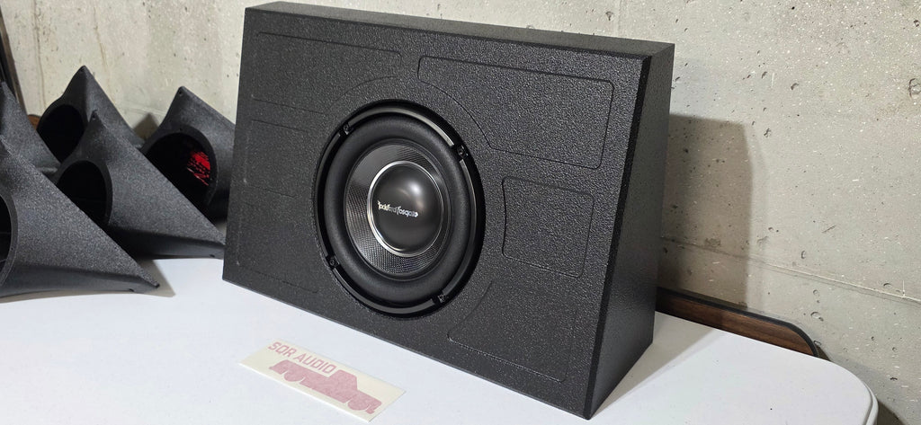 SQR Audio Delta Series - Behind-the-Seat Subwoofer Enclosure