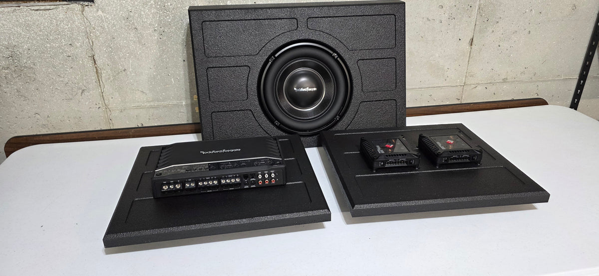 SQR Audio Omega Full Solution – Rockford Single 10 Package