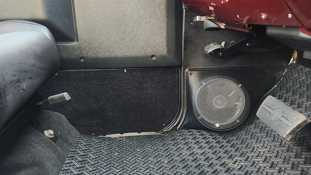 73-87(91) Alpha Series - 6.5" Kick Panel Speaker Pods