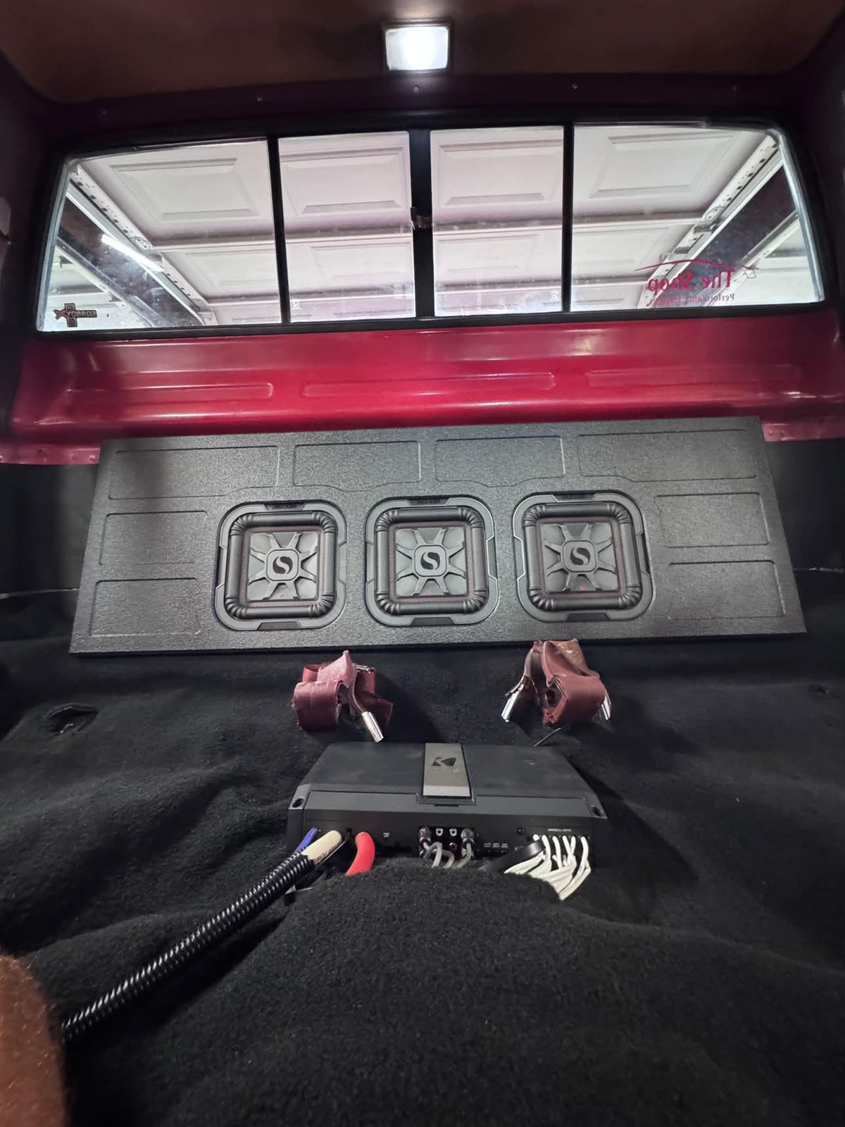SQR Audio Delta Series - Behind-the-Seat Subwoofer Enclosure