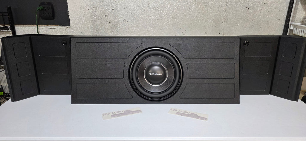 SQR Audio Delta Series - Behind-the-Seat Subwoofer Enclosure