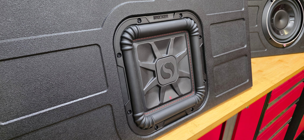 SQR Audio Delta Series - Behind-the-Seat Subwoofer Enclosure