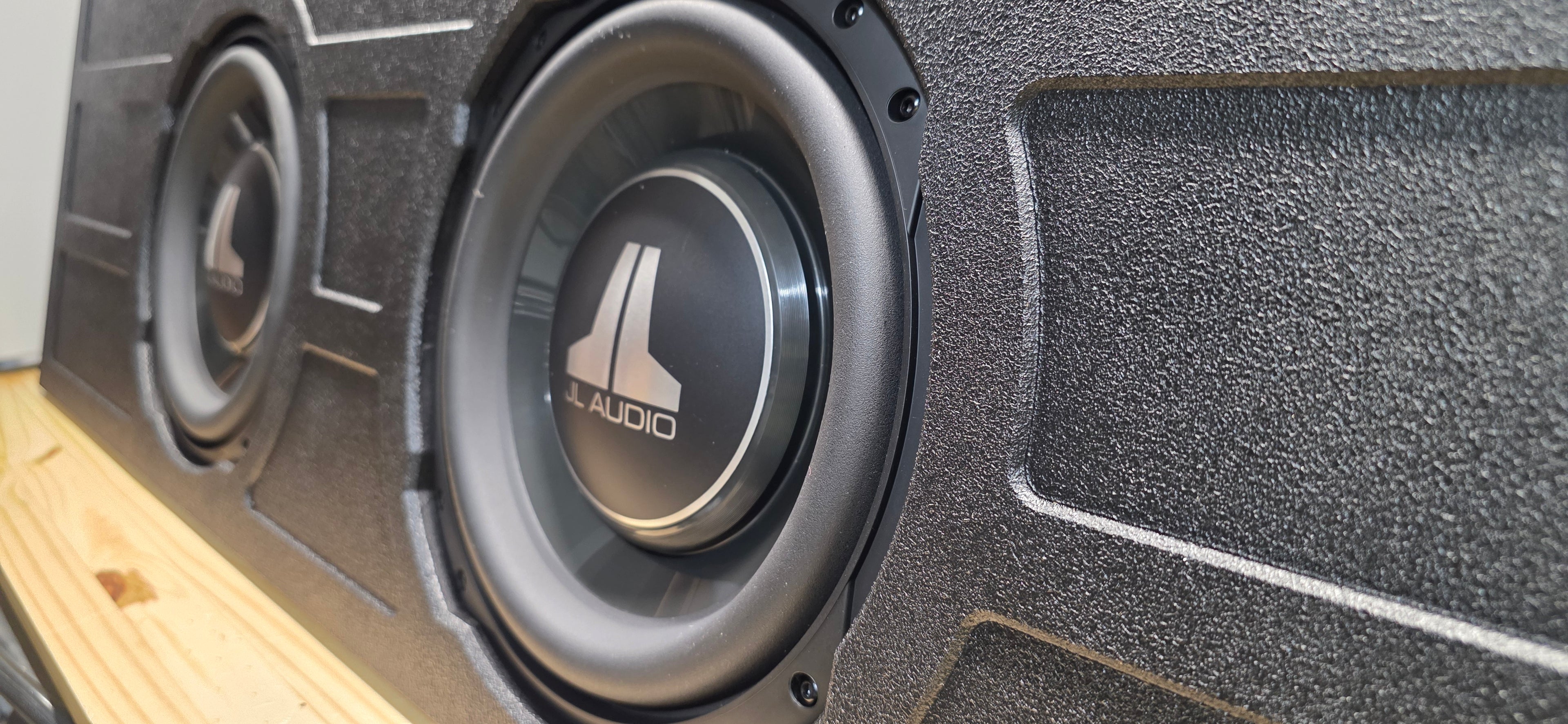 SQR Audio Delta Series - Behind-the-Seat Subwoofer Enclosure