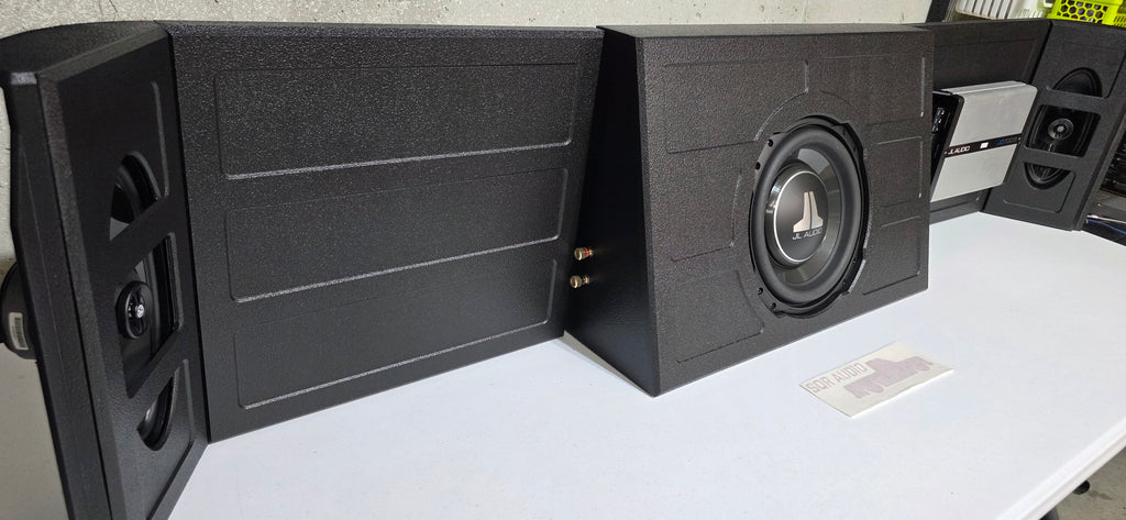 SQR Audio Delta Series - Behind-the-Seat Subwoofer Enclosure