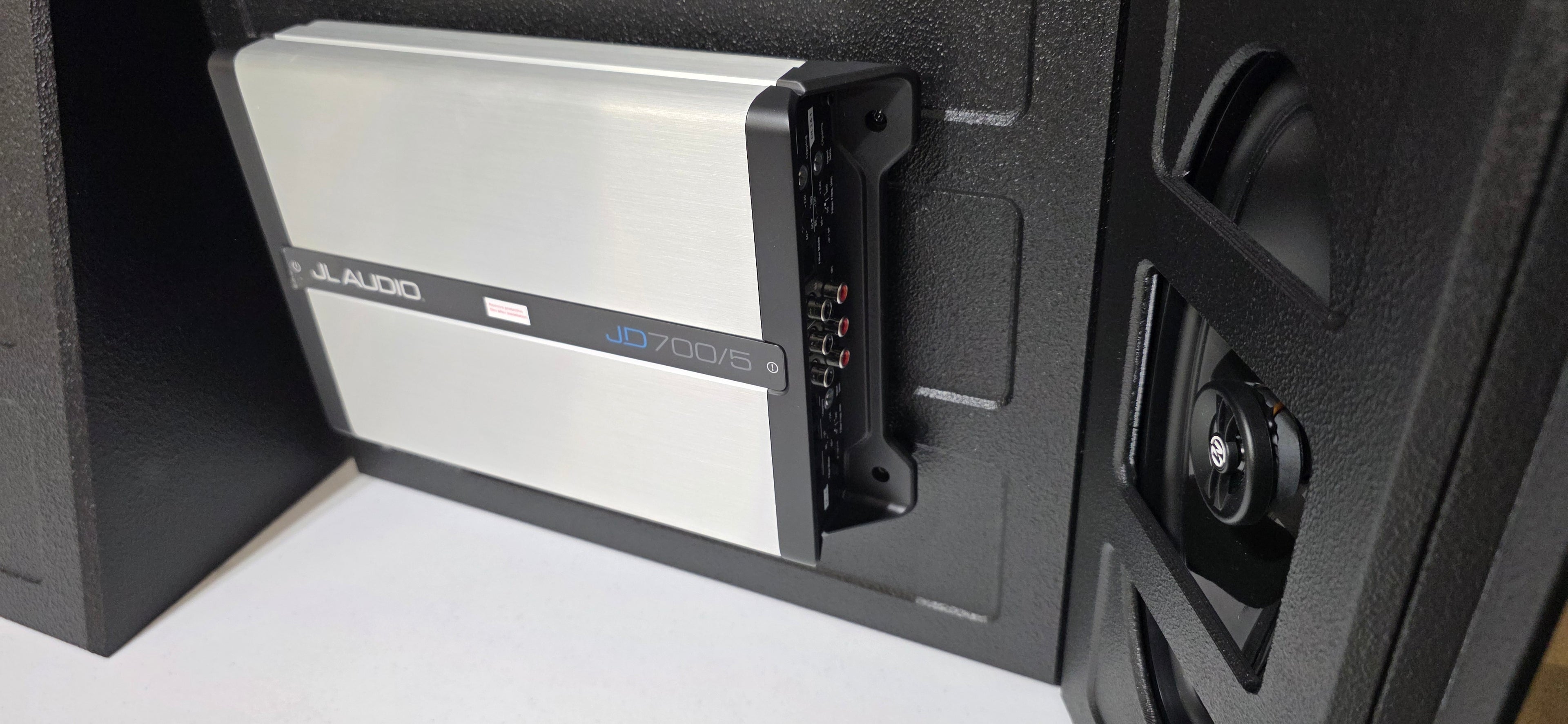 SQR Audio Delta Series - Behind-the-Seat Subwoofer Enclosure