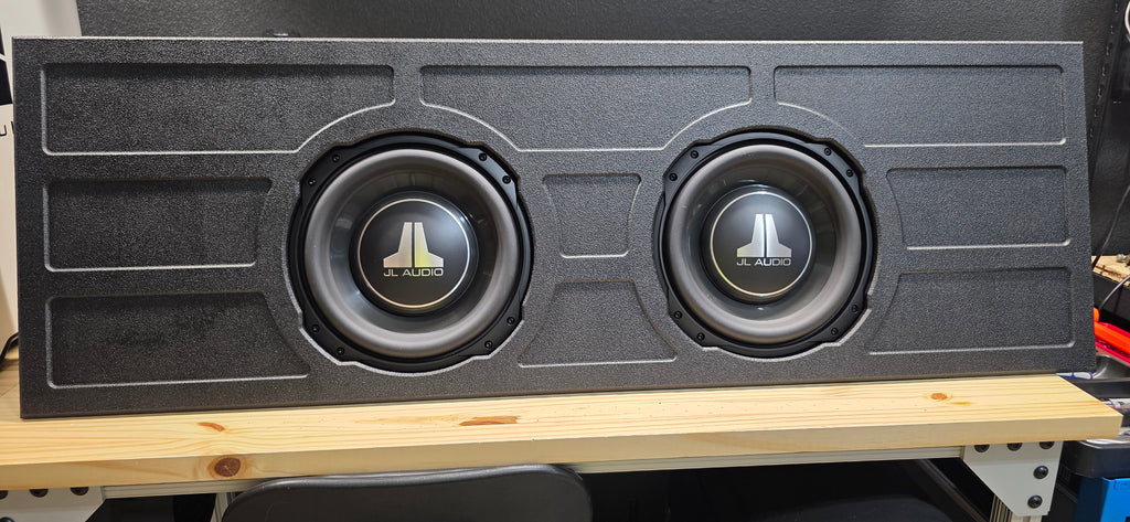 SQR Audio Delta Series - Behind-the-Seat Subwoofer Enclosure