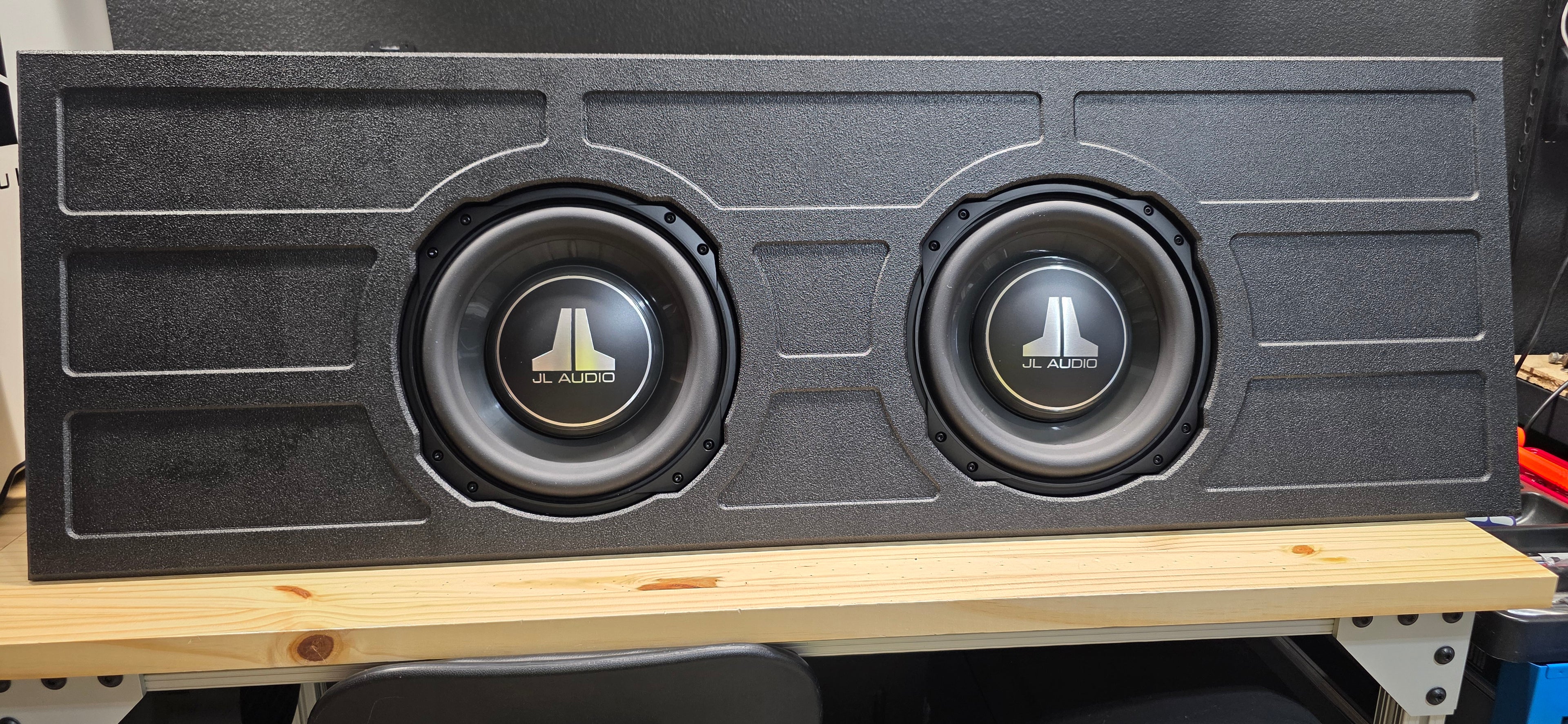 SQR Audio Delta Series - Behind-the-Seat Subwoofer Enclosure