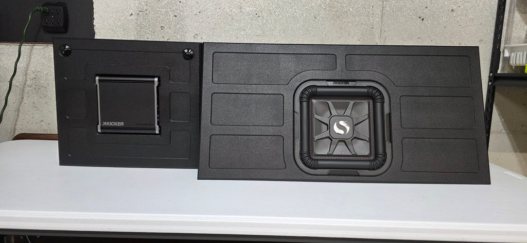 SQR Audio Delta Series - Behind-the-Seat Subwoofer Enclosure