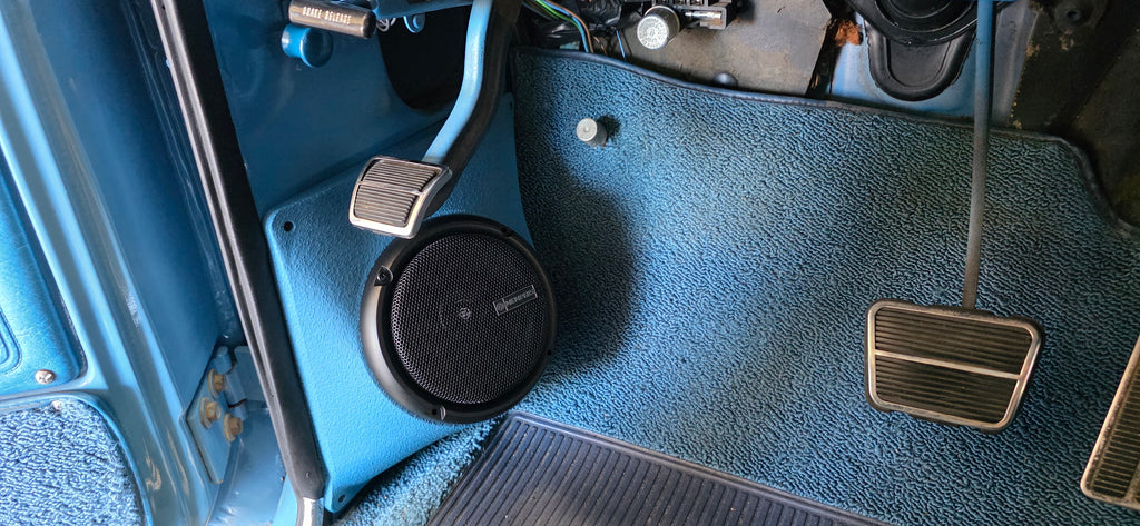 67-72 Zeta Series - 6.5" kick panel pods