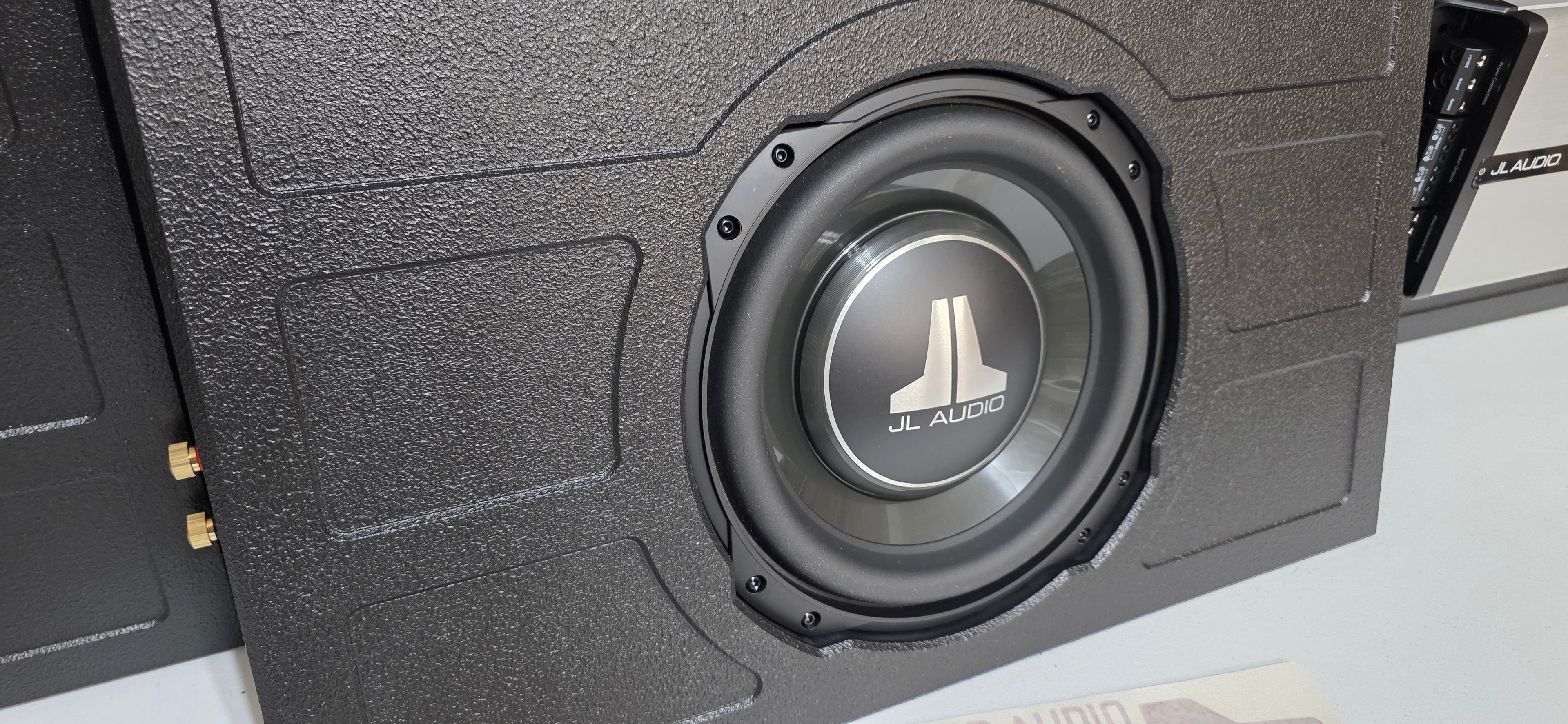 SQR Audio Delta Series - Behind-the-Seat Subwoofer Enclosure