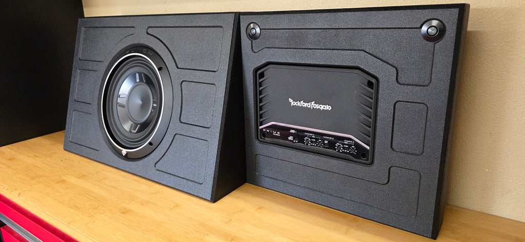 SQR Audio Delta Series - Behind-the-Seat Subwoofer Enclosure